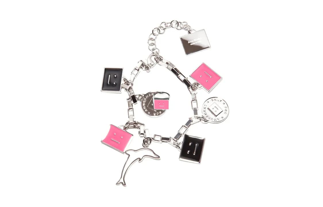Acne Studios Brass Bracelets Silver