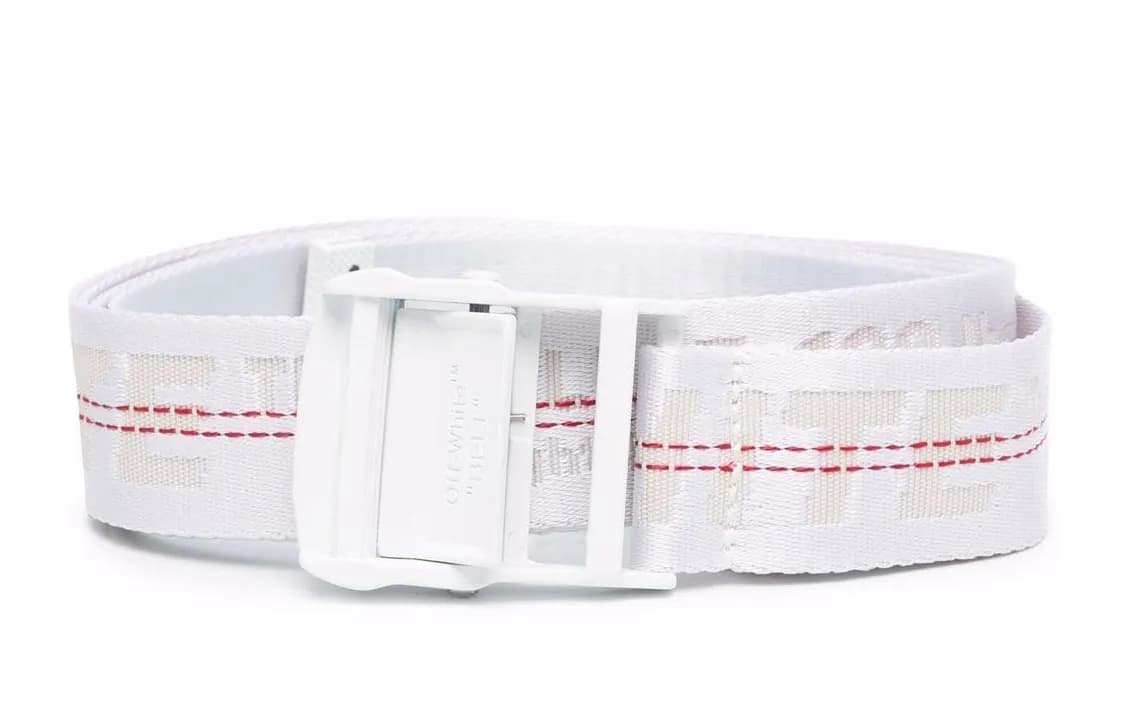 OFF WHITE Belt Classic Industrial White