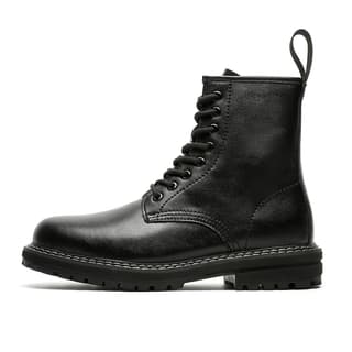 V ZERO FIVE Short Martin Boot 3.5CM Black