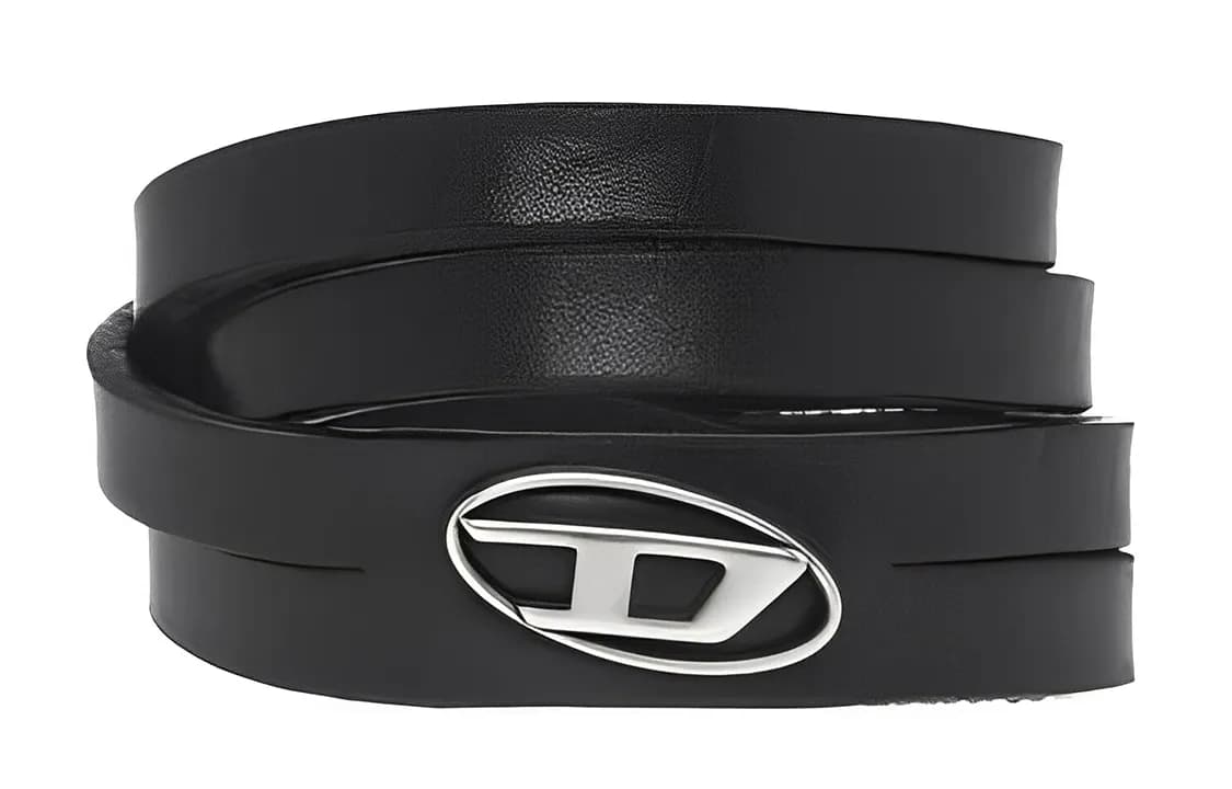 DIESEL Wristbands Black Black