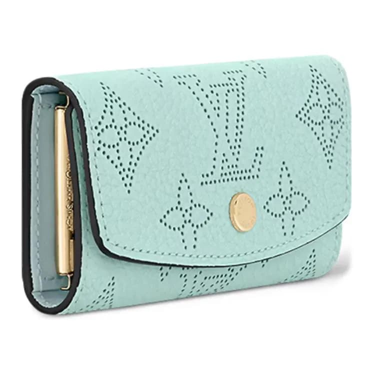 LOUIS VUITTON Mahina Key Pouch Mineral Blue