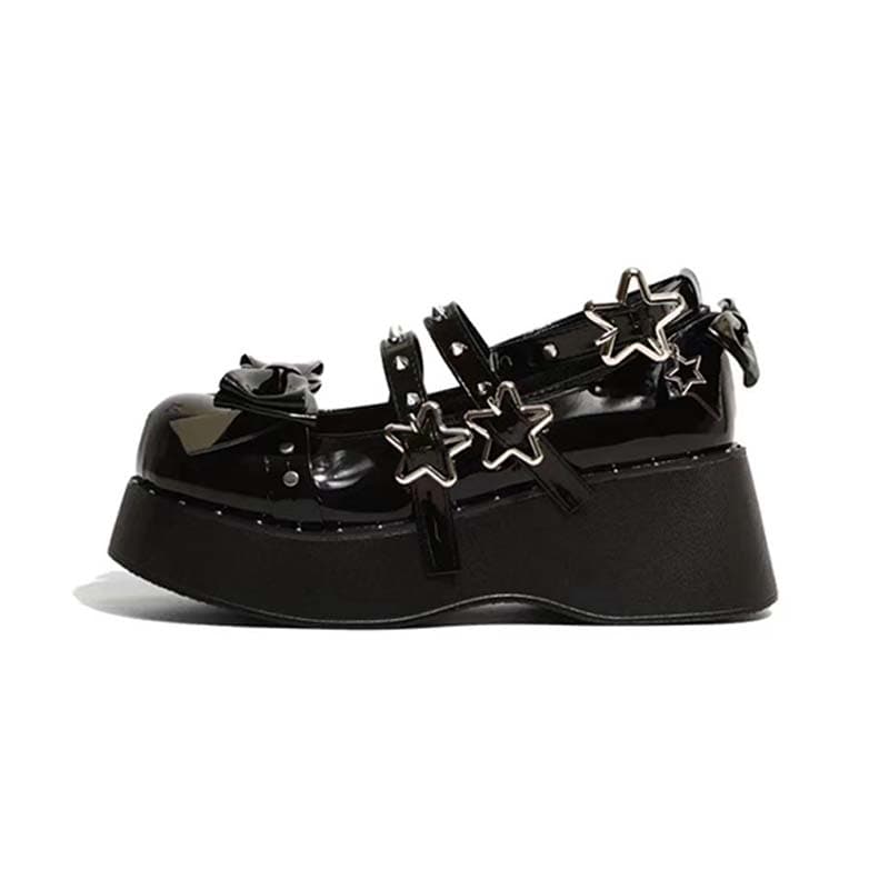 Xingdiman 6cm Dark Black Gothic Black