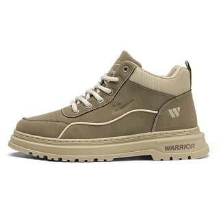 Warrior Short Martin Boot Brown Khaki