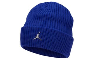Jordan Acrylic Metal Acrylic Beanies Blue