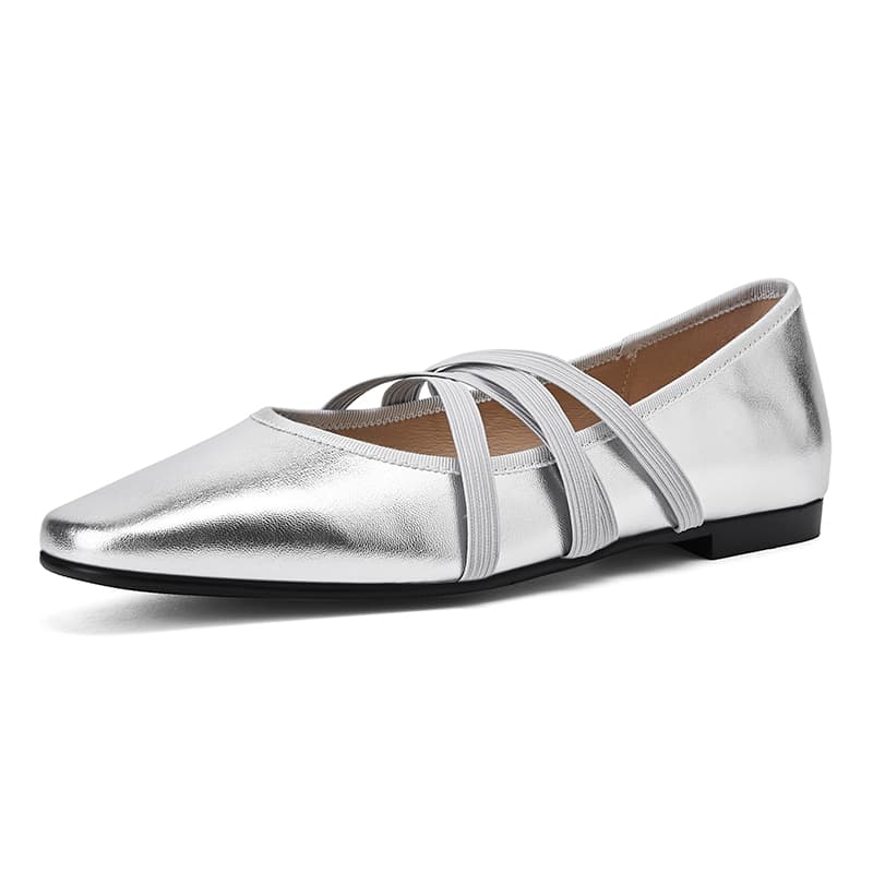 Mo Lin Flat 1cm Silver