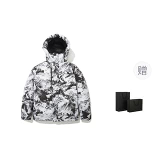 THE NORTH FACE Down Jackets & Men Mountain White With Free Shopping Bag