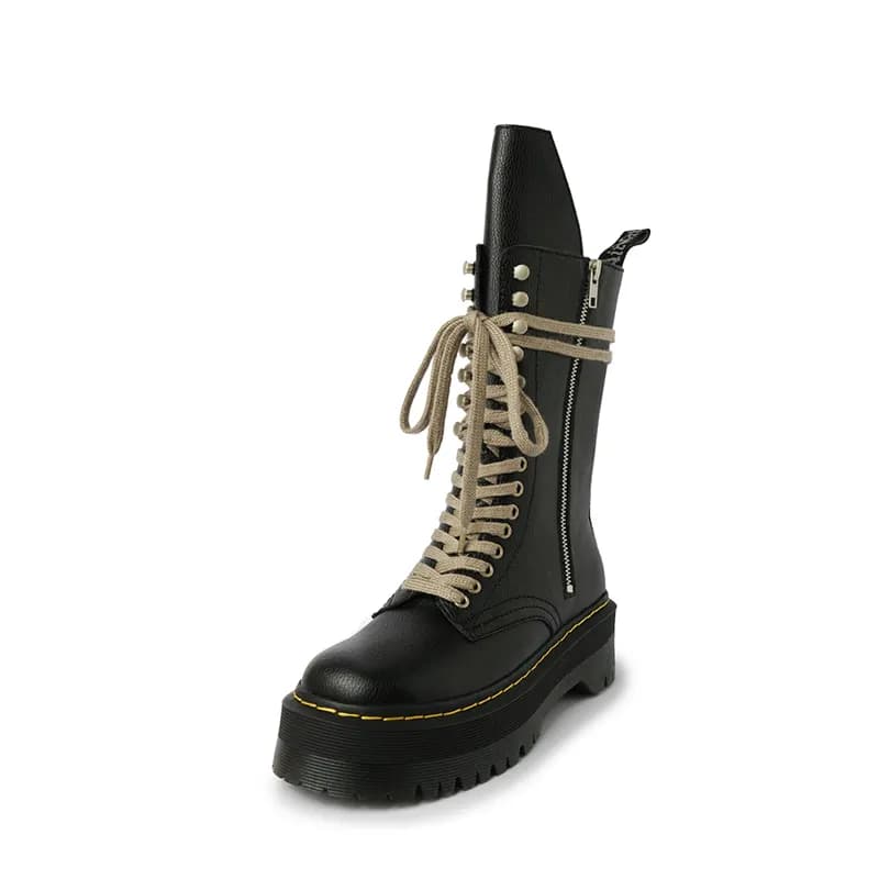 SIFEIRO Crew Martin Boot Black Black Crew