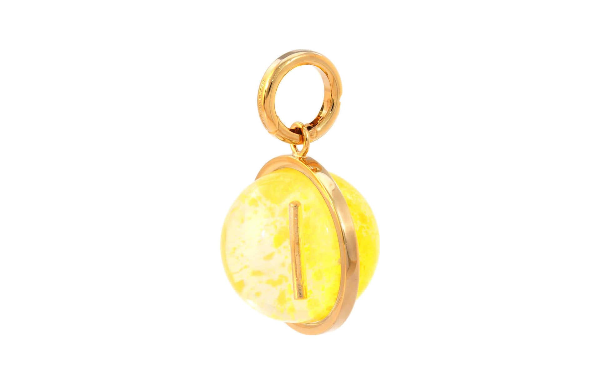 Burberry Polyvinyl Chloride Bronze Charms / Pendants Gold