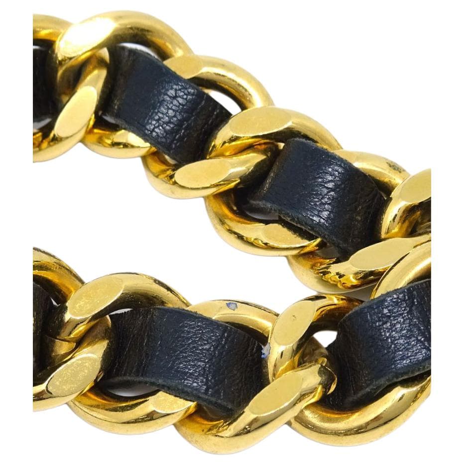CHANEL Pre Owned 1990 2000s Medallion Chain Belt