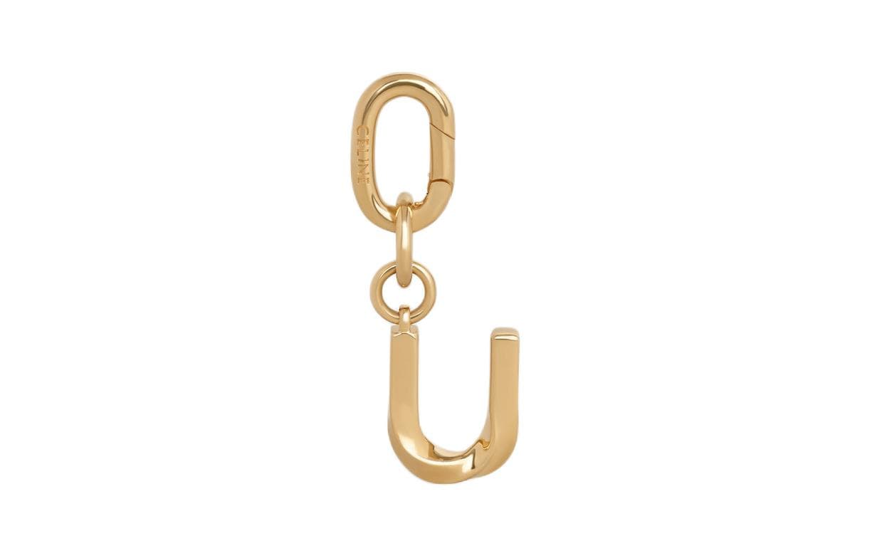 CELINE U Charm In Brass Gold