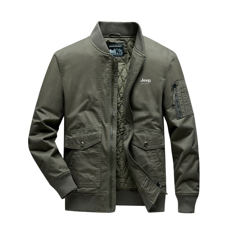 JEEP SPIRIT Puffer Jacket Army Green