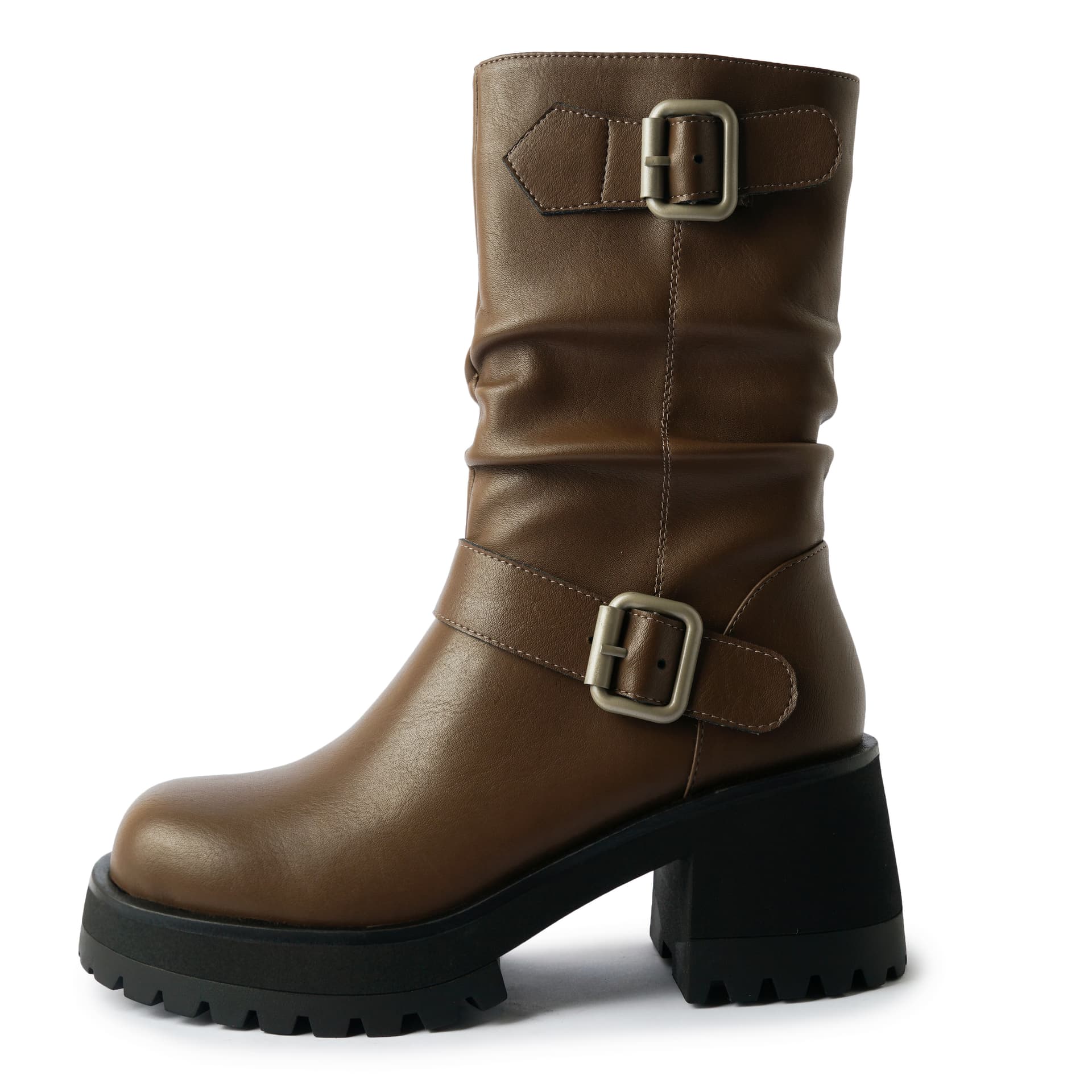 Rongcheng shoe king Ankle Dark Brown