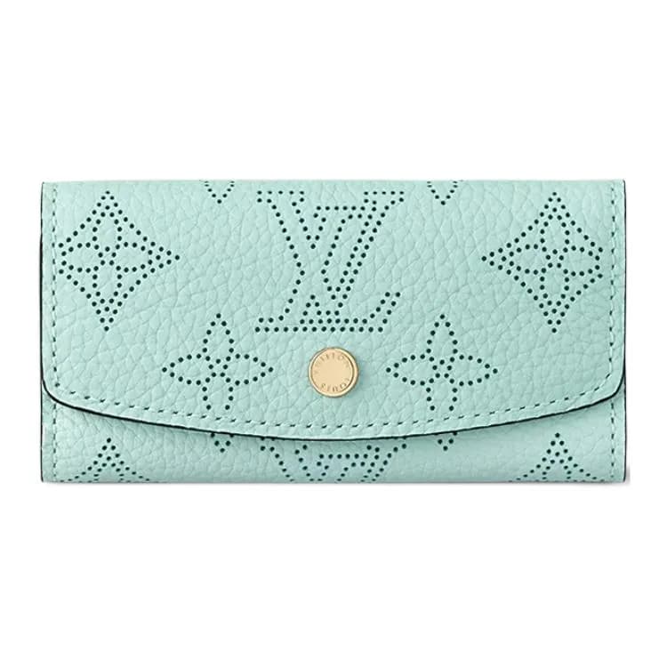 LOUIS VUITTON Mahina Key Pouch Mineral Blue Basic Set (Bag+Dust Bag)