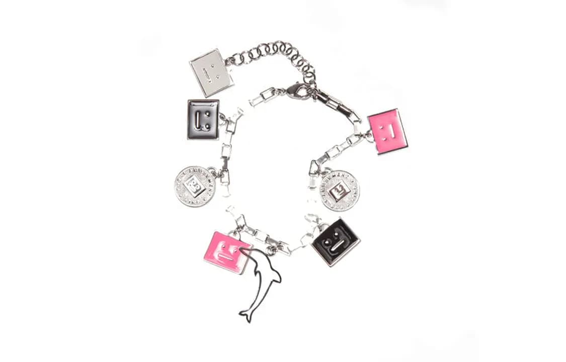 Acne Studios Brass Bracelets Silver Silver
