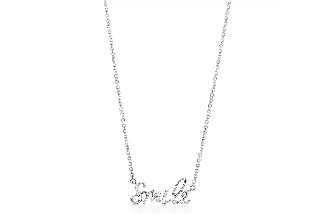 TIFFANY & CO. Sterling Silver Necklaces Silver Silver