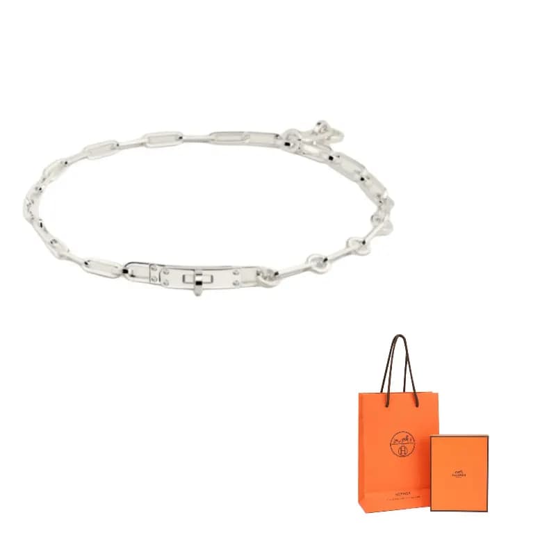 HERMES Стерлинговое серебро 925 пробы Браслеты Мужские Silver