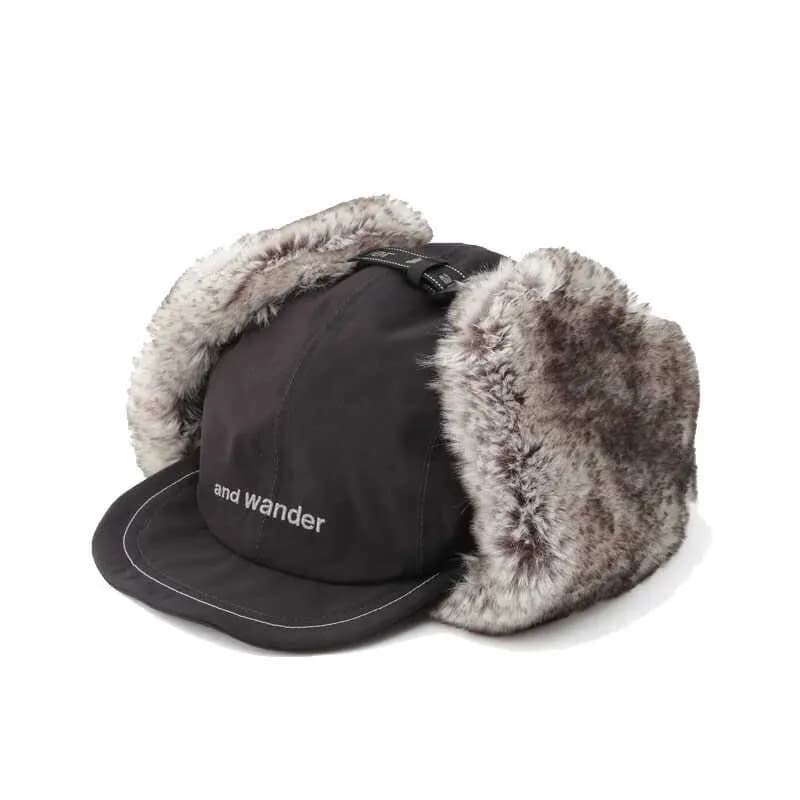 Wander Polyester Trapper Hats Black Black