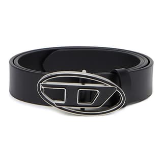 DIESEL B 1Dr 25 Logo Buckled Belt