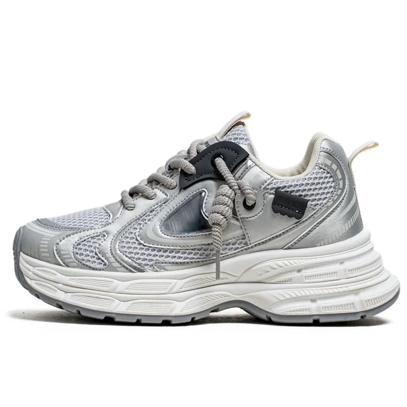 JANECO Chunky Silver Gray