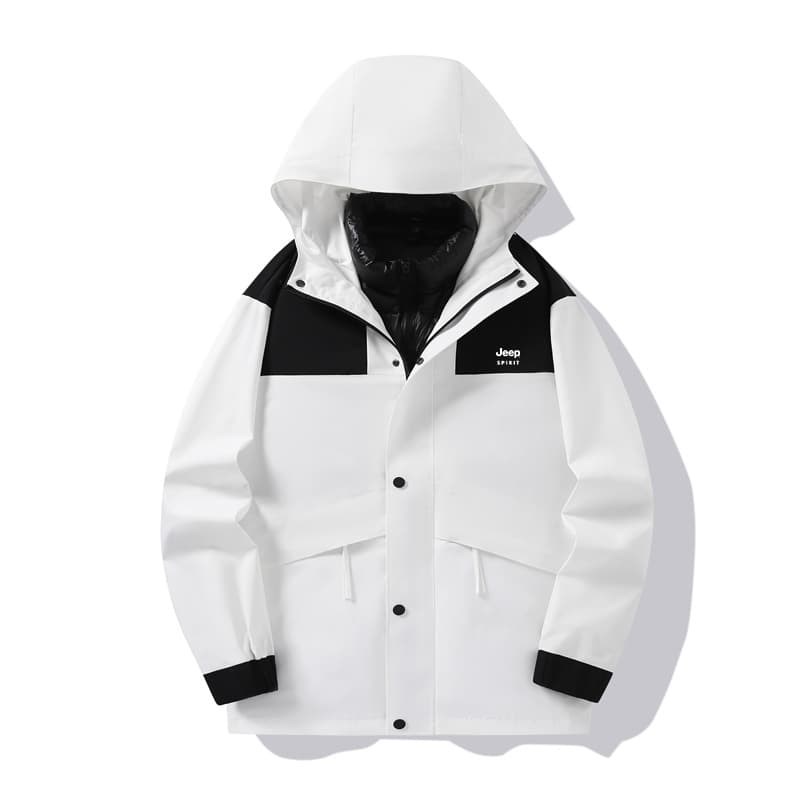 JEEP SPIRIT Windbreaker Jacket White