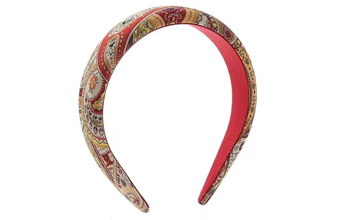 ETRO Silk Polyester Headbands Multicolor Multicolor