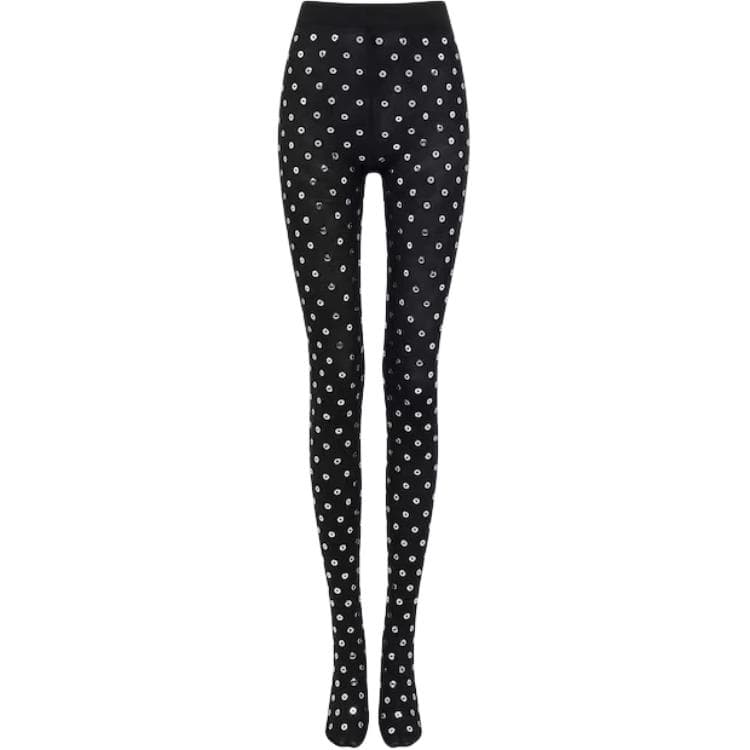 Alaia Pantyhose Black