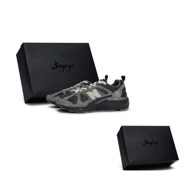 New Balance NB 878 811 Manufacturing Anti-Slip Wear-Resistant Low-Top Gray/Black/Beige Gray/Black/Beige