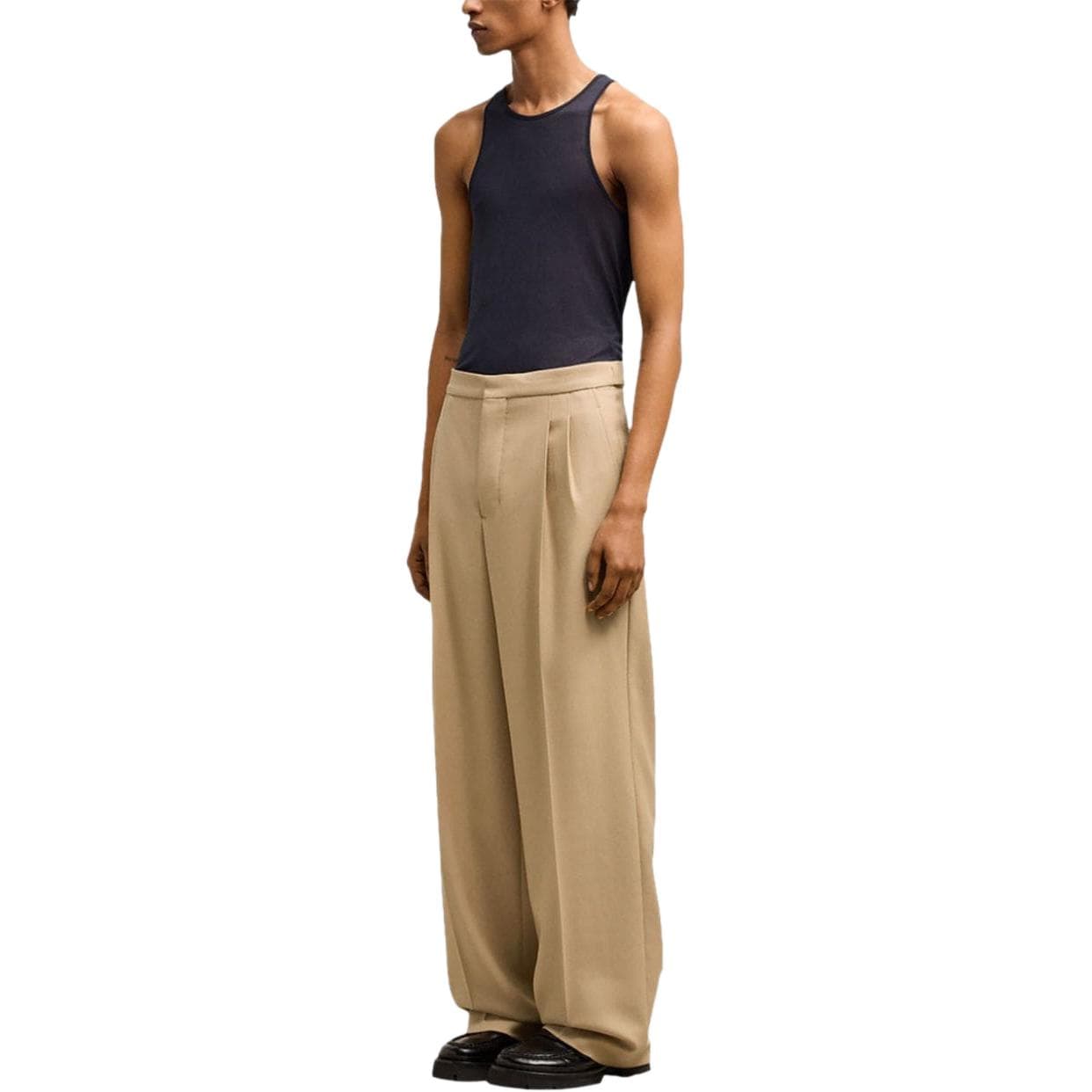 Ami Paris Pressed crease Wool Trousers
