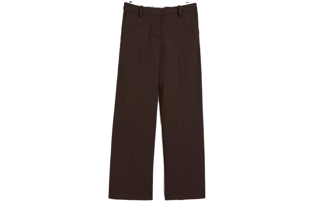 H&M Suit Trouser Dark Brown