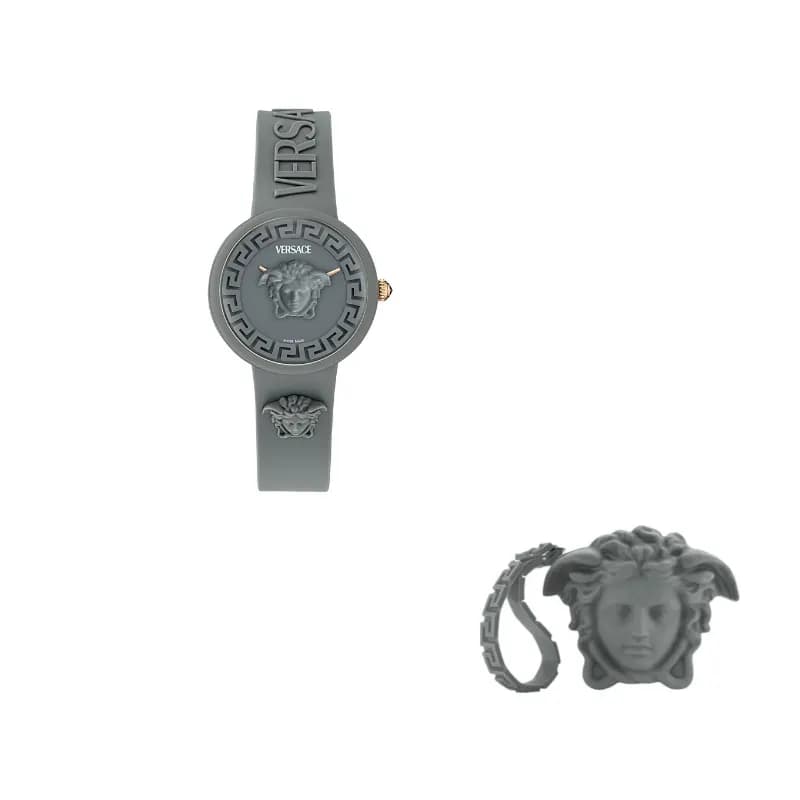 FANSIZHE Wrist Watch Quartz Movement Silicone Strap 39mm Gray Dial Year Of The Dragon Limited Edition Gray