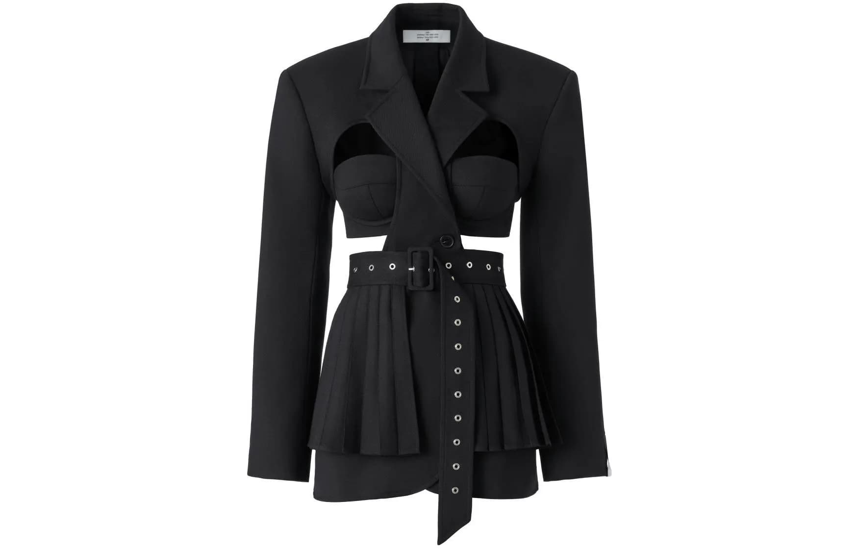 H&M x ROKH Skirt Set Black