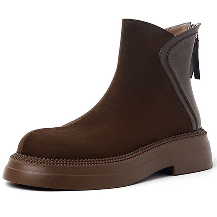 Rongcheng Shoe King Ankle 4.5cm Brown