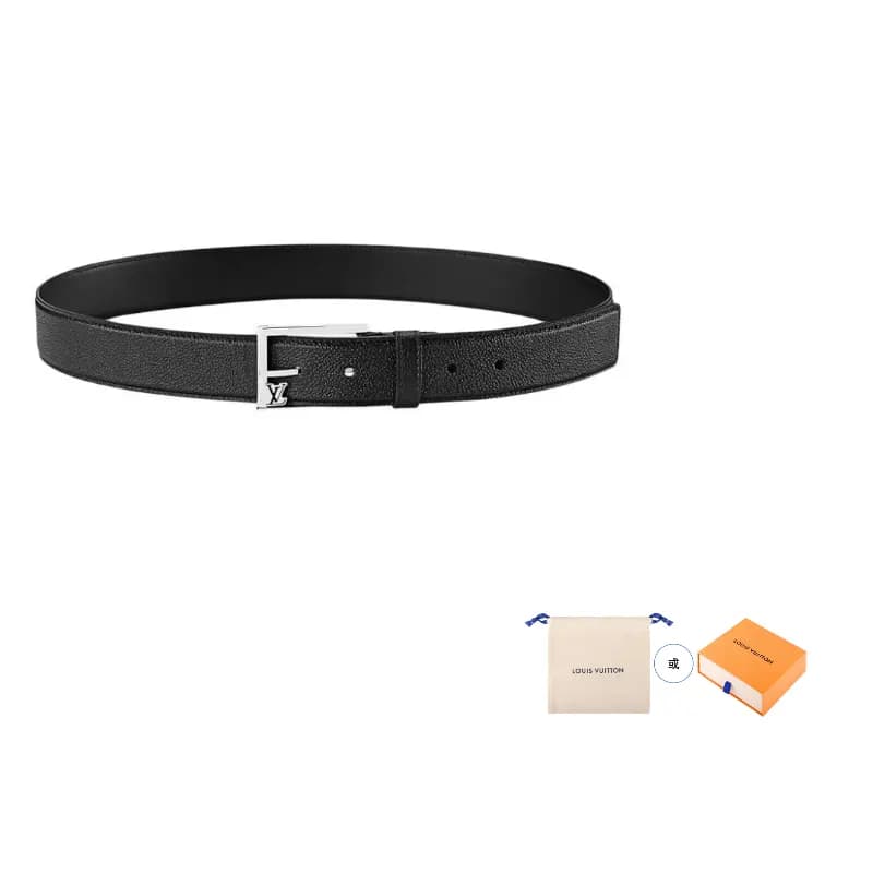 LOUIS VUITTON M8401T Saint Germain 35mm Belt Black
