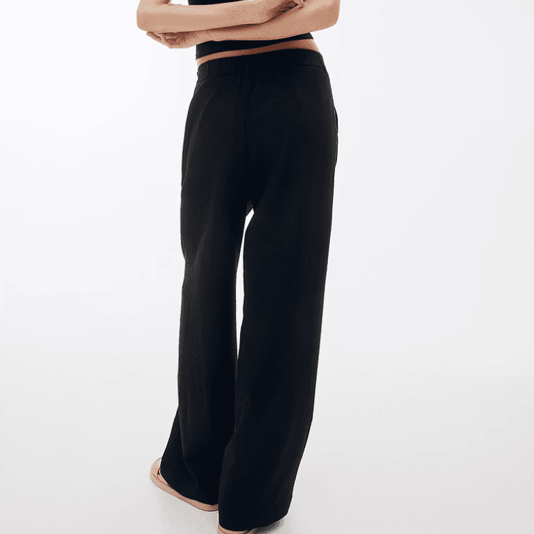 H&M Suit Trousers Black