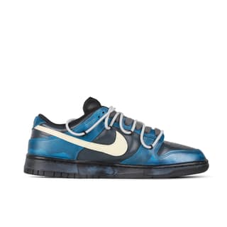 Nike Dunk Low-Top Black Blue