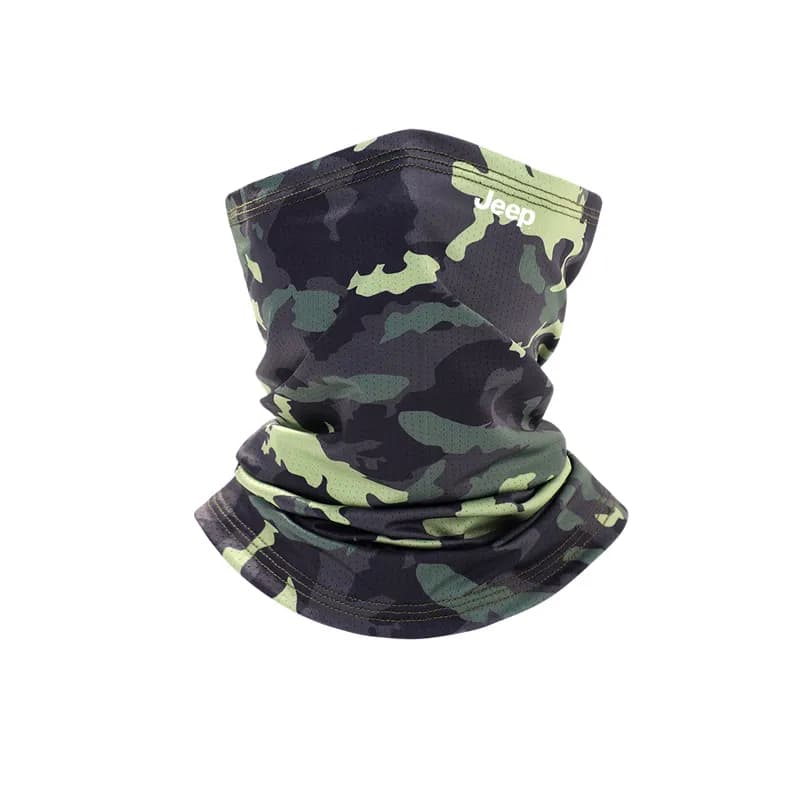 Jeep Sun Protection Masks Men Green Pattern