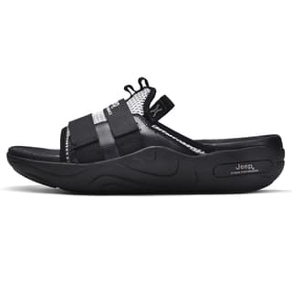 Jeep Slide Slippers Black Gray
