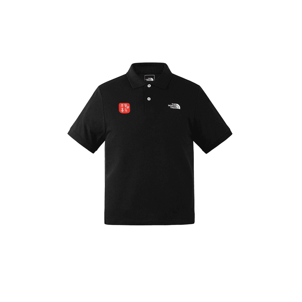 THE NORTH FACE Polo Shirt Black