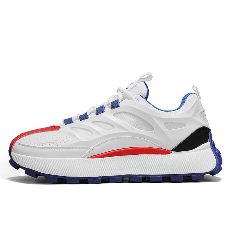 SIMBA'S PRIDE Men Low-Top White Blue Red