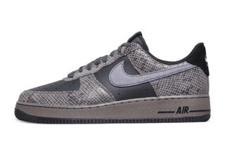 Nike Air Force 1 Black Gray Yellow