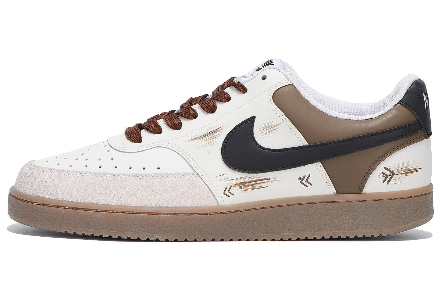 Nike Court Vision 1 Black Brown Black Brown