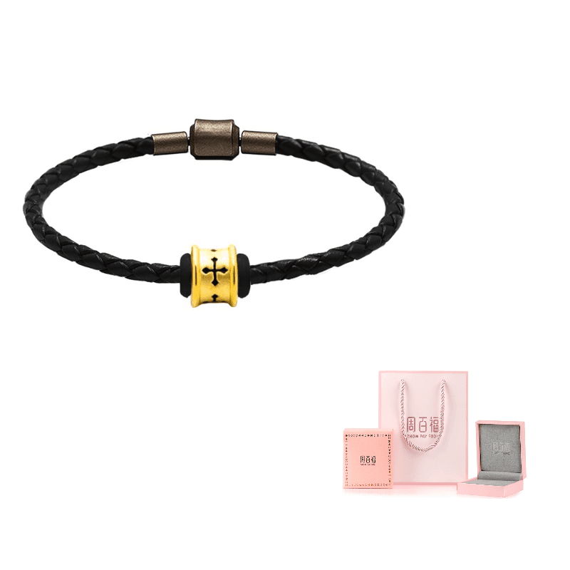 ZHOUBAIFU Gold Bracelet Belief