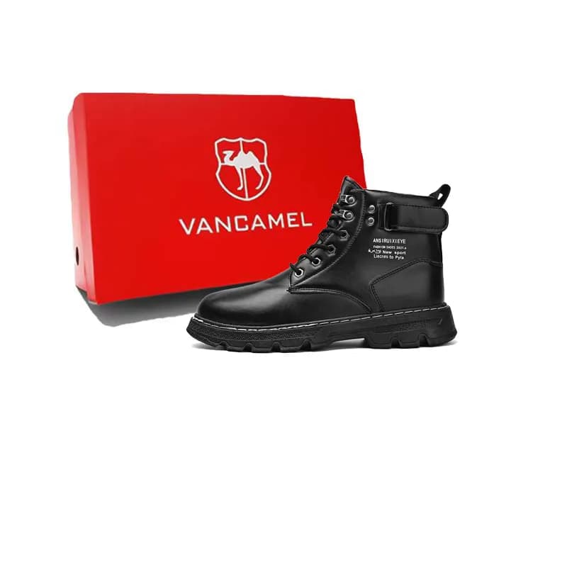 VanCamel Crew Martin Boot Black Black