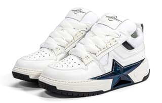 PENTAGONAL HEART Five-Pointed Heart Star-Stomping Dream Collection White Black