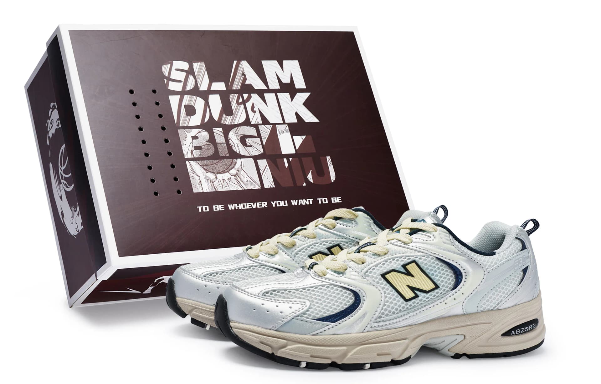 New Balance NB 530 Breathable Grayish Silver Beige Gray silver beige