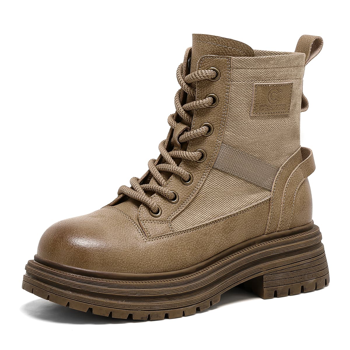 C°BANNER Short Martin Boot Khaki